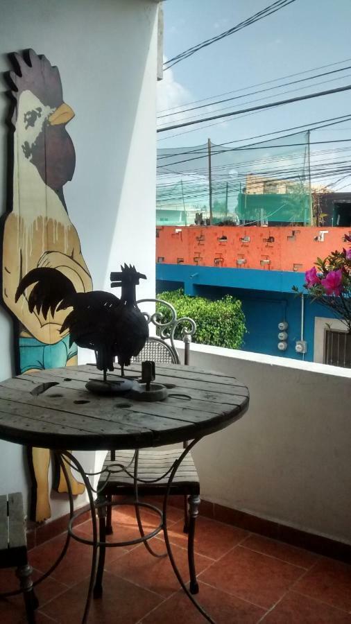 Hostal El Cascabel Cholula Esterno foto