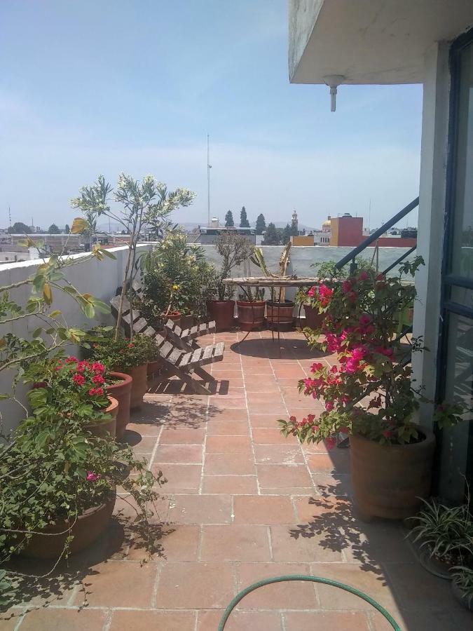 Hostal El Cascabel Cholula Esterno foto